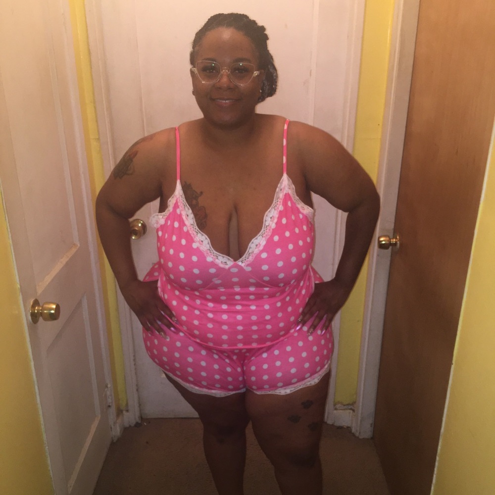 Pink & White PJs